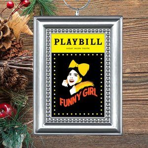 Funny Girl Broadway Musical Playbill Christmas‎ Tree Ornament